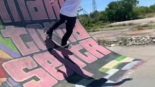 Dango skateboarding Bum Park Florida