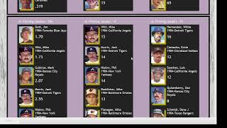 Hardball Retro Replays - 1984 Season Recap - Standings and Leaders (July)