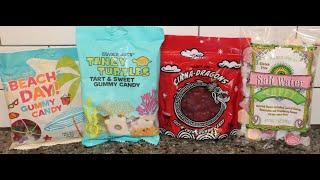 Trader Joe’s: Beach Day Gummy Candy, Tangy Turtles Gummy Candy, Cinna-Dragons, Salt Water Taffy