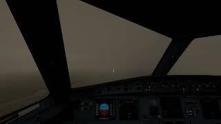 MSFS 2020 - Low Visibility Landing @Krasnodar Airport A32nx Flybywire Mod