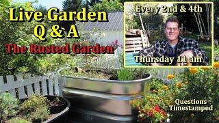 Vegetable Gardening Live  Monthly Questions & Answers E-50 (Starting Herbs Indoors)