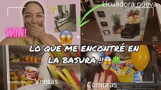 Me encontré esto EN LA BASURA | Compramos licuadora nueva  | VLOG 🩷 #momlife #mom #vlog #viral