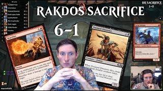 [VOD] SIX WINS ONE LOSS WITH BR SACRIFICE - MTG ARENA PAUPER