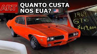 Visitei a MELHOR loja de carros antigos dos EUA! Quais os valores? Siga o GPS - Amortize Racing Team