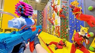 Nerf War | Amusement Park Battle Collection 17(Nerf First Person Shooter)