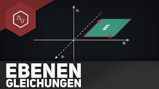 Ebenengleichungen (alle 3)