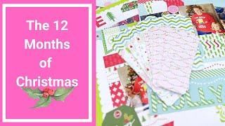 Scrapbook Layouts and Tags - Christmas Crafting Challenge - Project Share