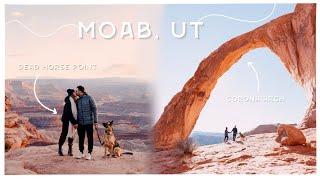 Moab, UT Vlog | Corona Arch. Dead Horse Point State Park. Radcliffe Hotel, Dog Friendly Things To Do