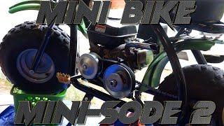 mini bike v2: installing a torque converter...