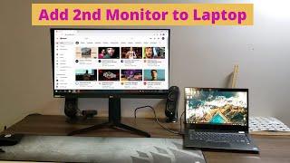 How to Connect a Second Monitor to Your Laptop