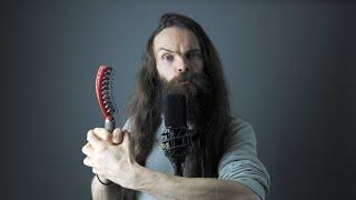 A Man, his Beard and his Brush (ASMR)