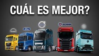 EL MEJOR CAMION EUROPEO DEL 2024: Scania vs. Volvo vs. Mercedes vs. MAN vs. Ford