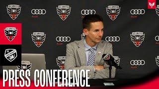 Troy Lesesne Post-Match Press Conference |  D.C. United vs. FC Cincinnati | MLS 2024