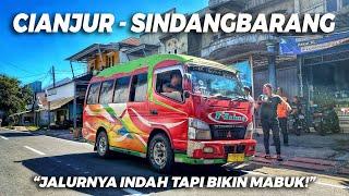 Jalur Indah Berliku Menuju Cianjur Selatan, Ada Kebun Tehnya! Trip Pagi Buta Naik Microbus D'SALMA