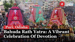 Bahuda Rath Yatra 2024: Visuals From Homecoming Of Lord Jagannath In Puri, Odisha