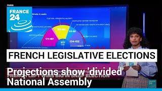 French snap elections result in 'divided' National Assembly, projections show • FRANCE 24 English