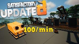 Packaged Fuel Adventures!!! Satisfactory - Update 8 - Relaxing Gameplay Series Ep 19 Lets Play