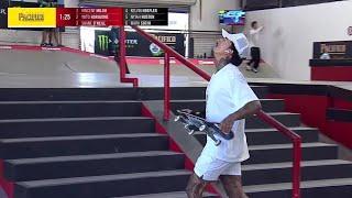 NYJAH HUSTON | ALL RUN ATTEMPTS IN XGAMES STREET 2022