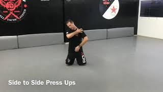 How To Do Side To Side Press Ups From The Knees