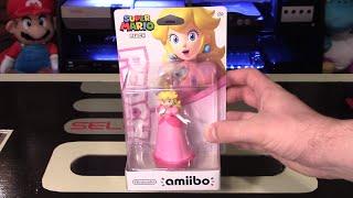 Peach Amiibo Unboxing + Review (Super Mario Line) | Nintendo Collecting