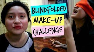 BLINDFOLDED MAKEUP CHALLENGE ft Honey! | Lim StephBianca