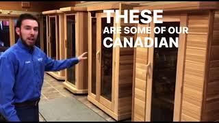 Real Cedar Canadian-made Saunas at Legge Fitness Superstores