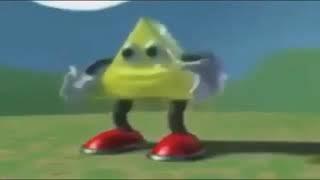 Dancin triangle cheese dancing to indian Pumped up kicks Meme