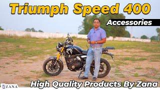 Triumph speed 400 accessories | Zana Motorcycles