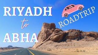 ABHA ROAD TRIP + 12 HOURS LAND TRAVEL FROM RIYADH | Koi Hani Vlog