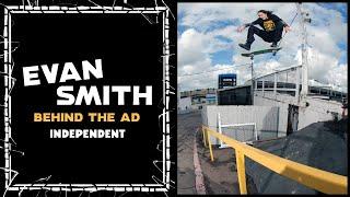 Evan Smith Blasts a HUGE Kickflip! Behind The AD