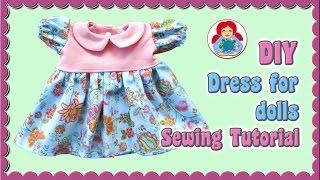 DIY | Sewing a dress for a Waldorf Doll | Sami Dolls Tutorials