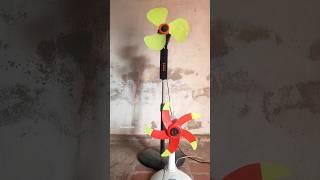 Green Pedestal fan vs red table fan video #fanvideo #shorts #fans #pedestalfan #tablefan #kipasangin