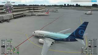 PMDG 737. Miami to Orlando. Part 2
