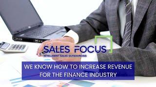 Sales Outsourcing Solutions for the Finance Industry