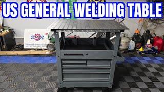 @harborfreight US General Tool & Titanium Welding Table