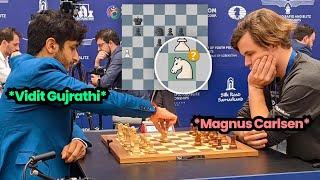 Immovable Object Vidit Gujrathi vs Unstoppable Force Magnus Carlsen | FIDE World Rapid 2023