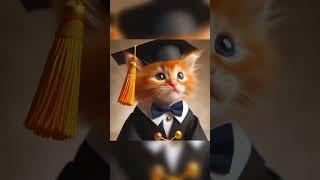 #Hero cat|The kitten and its dream of exploring Mars #shorts #cat #ai #kitten #cute