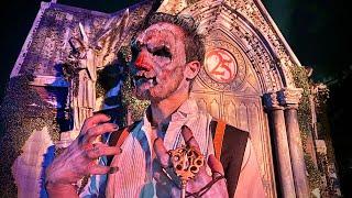 Howl-O-Scream Tampa 2024 COMPLETE WalkThru! All 5 HAUNTED HOUSES + Scare Zones | Opening Night