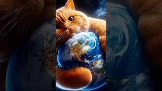 cat save earth #trending #viral #shorts #youtubeshorts