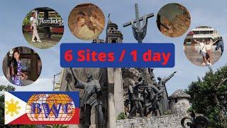 Visiting 6 Cebu Historical Tourist Sites in one day, Cebu city, Philippines