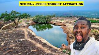 I Found The World's Only Natural SUSPENDED LAKE On a Mountain In NIGERIA