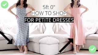 PETITE Style Hacks To Find The BEST Dresses! Petite Special Occasion Dresses 2022!