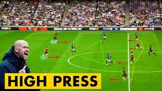 Ten Hag Style Of Play | The IMPORTANCE of Pressing at Man United ️‍| 2024/25 Pre-Season