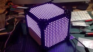 16x16 Adafruit / Arduino / Makerbeam Neopixel Cube