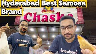 Hyderabad Most Favorite Samosa Brand Chaska Samosa | Kashif Israr Food Vlog