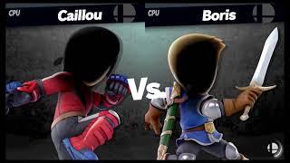 Super Smash Bros Ultimate Amiibo Fights   Request #2081 Caillou vs Boris