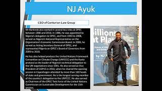 NJ Ayuk - CEO and Founder of Centurion Law Group Pty Ltd