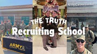 THE TRUTH about U.S Army RECRUITING SCHOOL