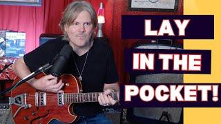 Playing In "The Pocket": Tips On Rhythm Mastery From A Pro! #guitar #rhythmguitar #inthepocket