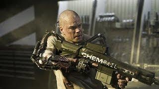 Elysium (2013) starring Matt Damon and Jodie Foster movie review